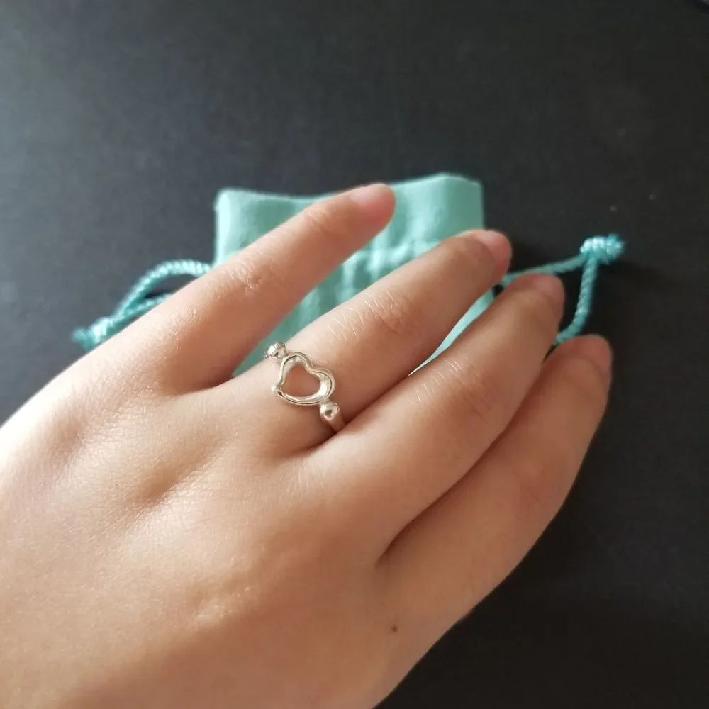 Tiffany & Co. Open Heart Ring